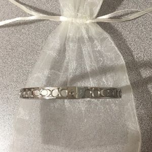 Coach Silver Bangle (FIRM ON PRICE)